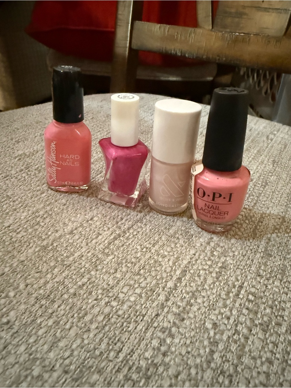 OPI & Sally Hansen Pink Nail Polish Set - Mixed Pink Shades